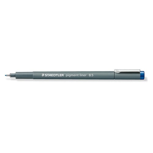 STAEDTLER pigment liner 0,5mm blauw