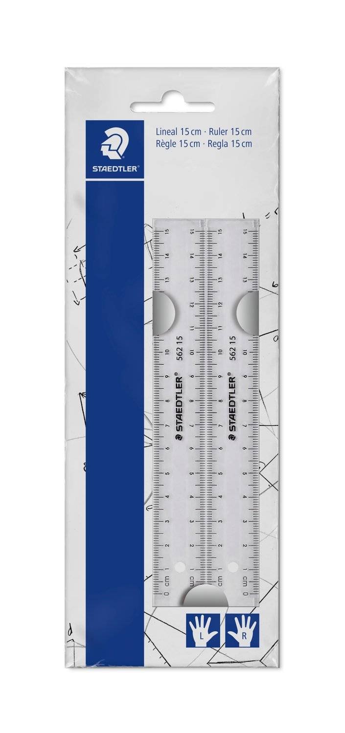 STAEDTLER Lineale 15 cm Kunstst. transp.