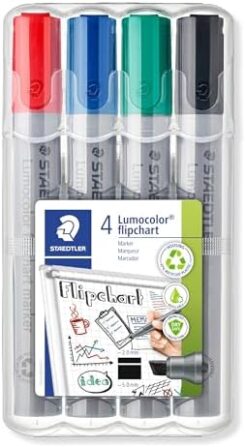 STAEDTLER Flipchartmarker Lumocolor 4St Box