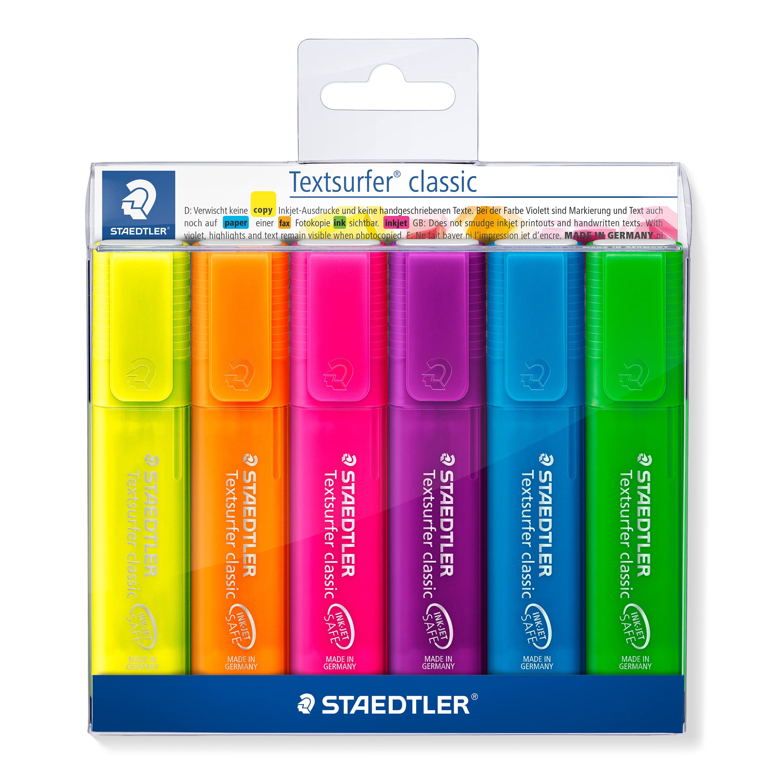 STAEDTLER markeerstift Textsurfer clas 6St Etui