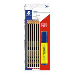 STAEDTLER potlood HB Noris 120 Big Pack + 1 markeerstift retail