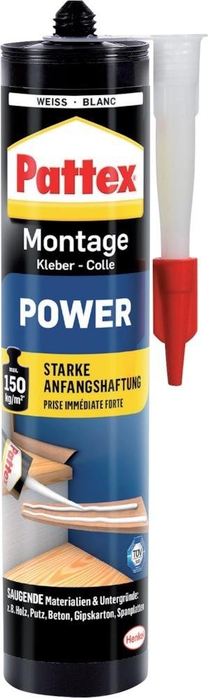 Pattex Montage Power Kleber, Kartusche met 370g