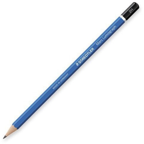 STAEDTLER potlood Mars Lumograph 2H Sechskant