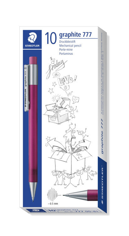 STAEDTLER Drukpen graphite B 05 magent
