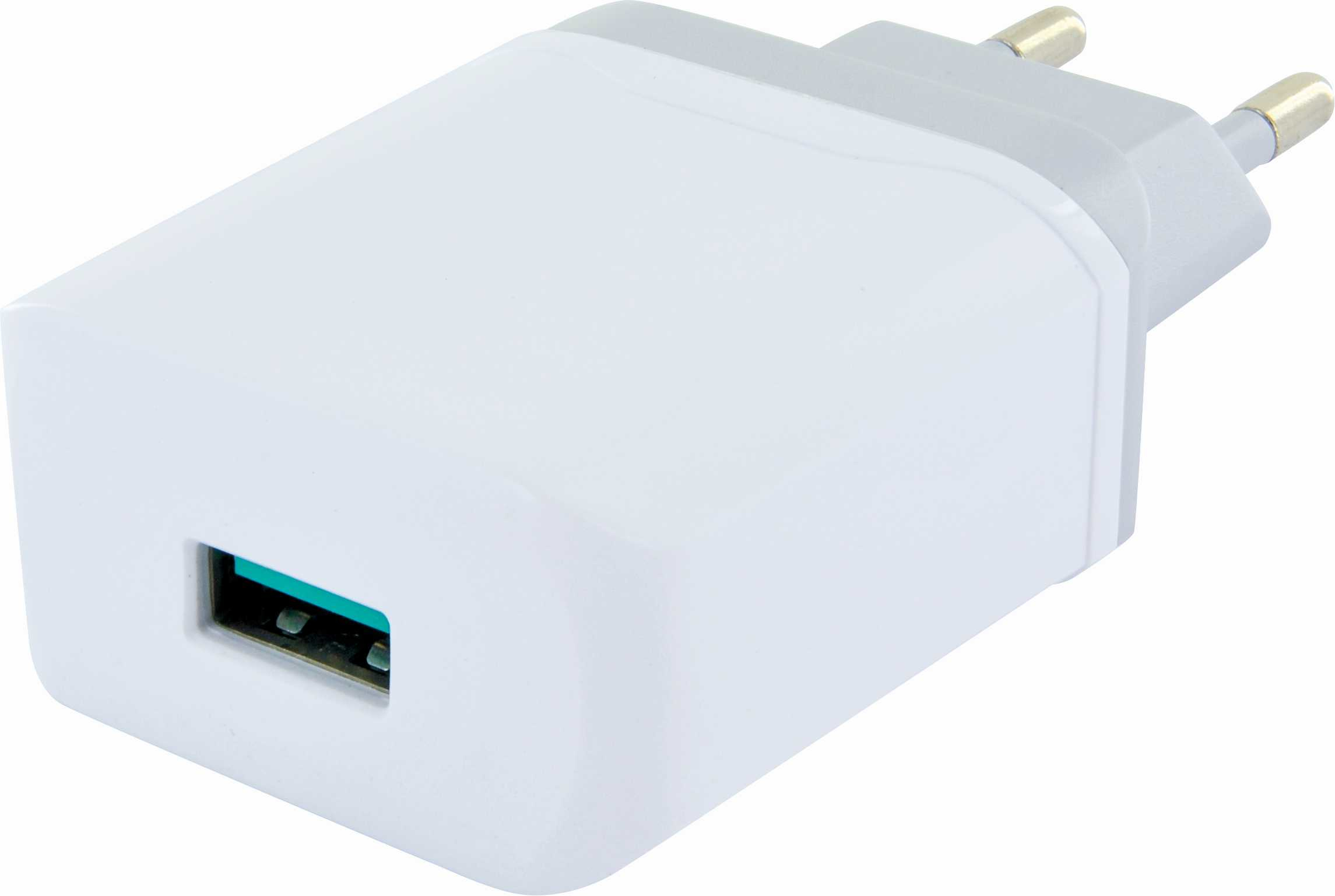 Schwaiger 230V Ladeadap.2xUSB 2.0 A Bu > 1xEurost. Type C,w/g
