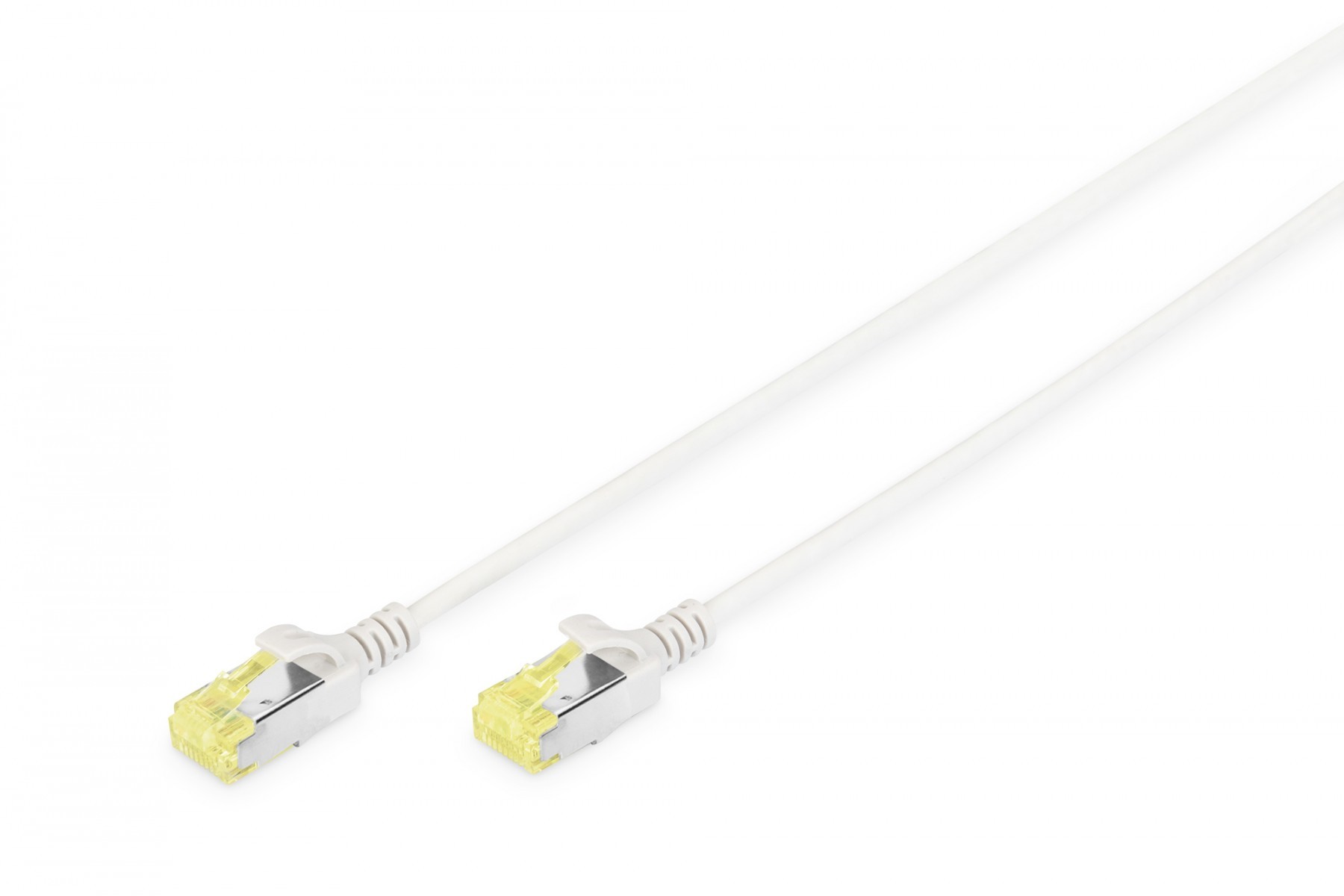 DIGITUS CAT 6A U/FTP Slim Patchkabel 10m grijs