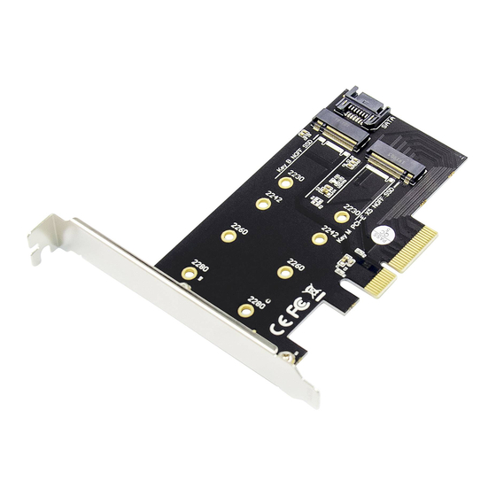 DIGITUS PCI Expr Card 3.0 - M.2 NGFF/NVMe SSD (x4)
