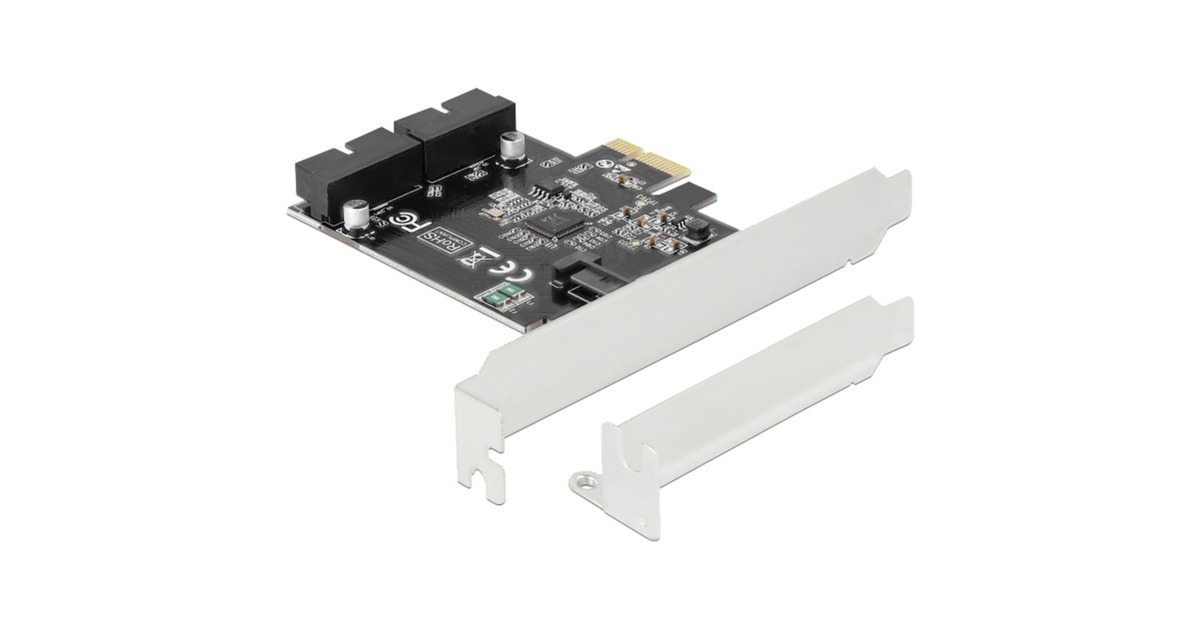 DELOCK PCI Express kaart zu 2x intern USB 3.0 Pfostenstecker