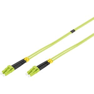 DIGITUS LWL Patchkabel LC -> LC 2.00m Multimode Duplex OM5