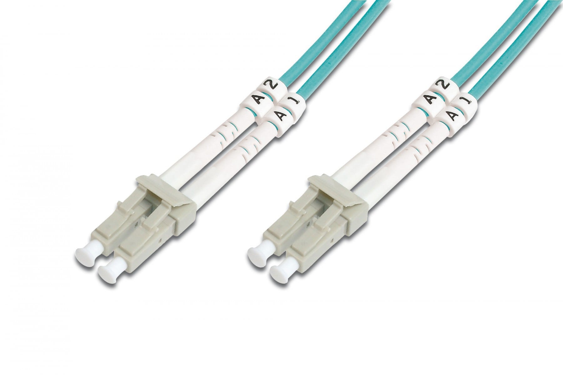 DIGITUS LWL Patchkabel LC -> LC 15.00m Multimode Duplex OM3