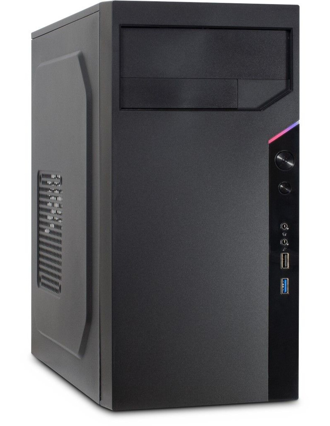Inter-Tech Behuizing IT-6505 Reto,Micro-ATX,2 USB-Frontanschl.,sch retail