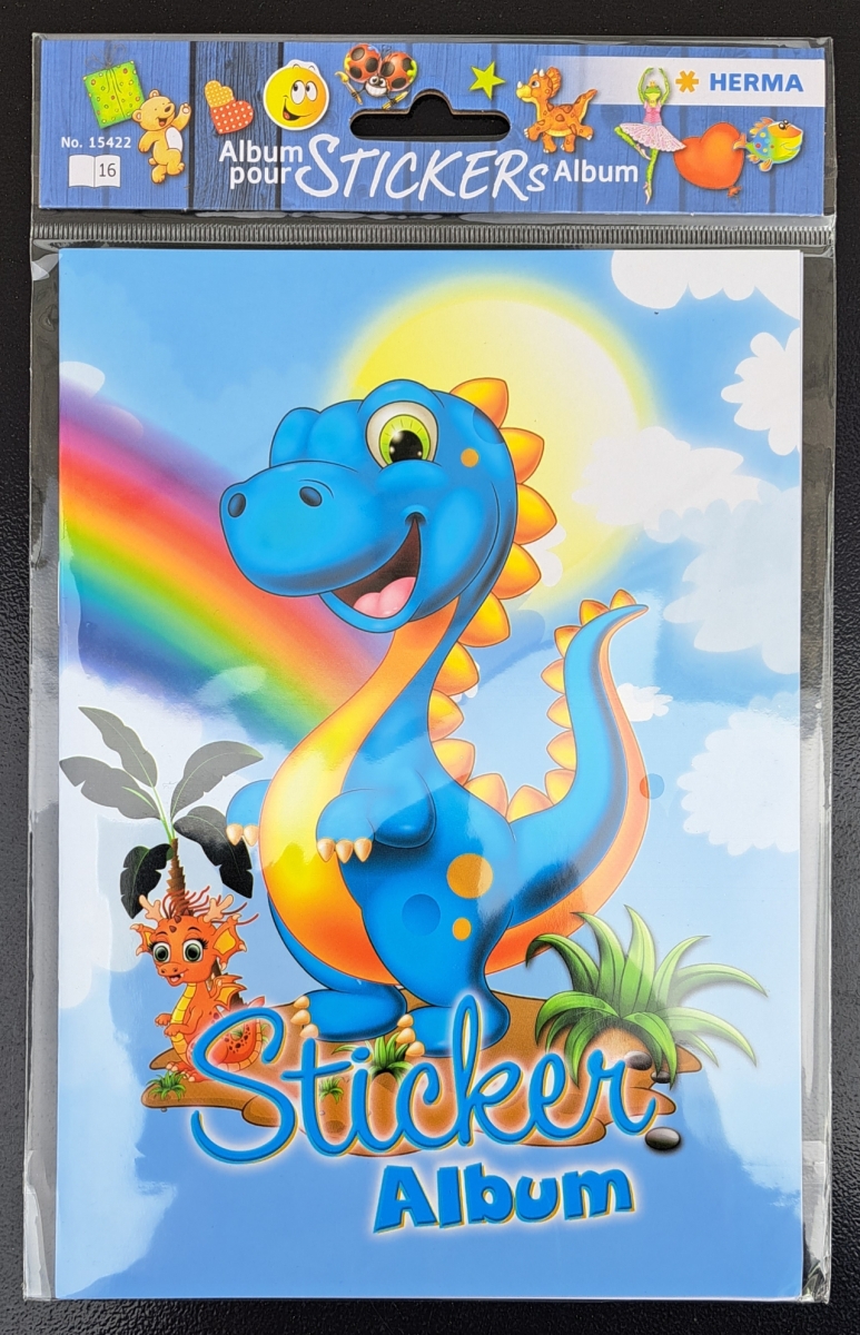 HERMA Sticker Sammelalbum voor Kids Dinos A5