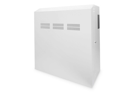 DIGITUS Wandbehuizing Slim 800x640x309mm, 6HE vertikal, grijs