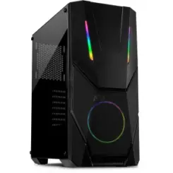 Inter-Tech Gaming-Behuizing IT-3303 Hornet.1X120mm ARGB-koeler retail