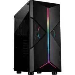 Inter-Tech Gaming-Behuizing IT-3306 Cavy.1X120mm ARGB-koeler,s retail