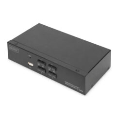 DIGITUS KVM Switch, 4-Port, Single-Display, 4K, HDMI