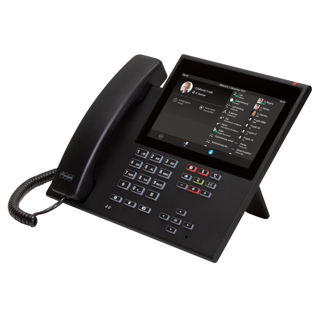AUERSWALD telefoon COMfortel D-600 zwart
