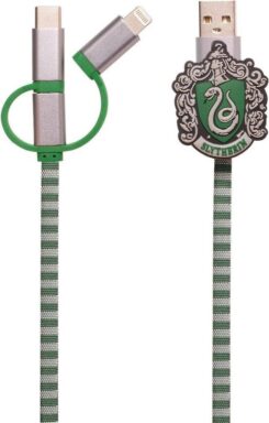ThumbsUp! oplaadkabel Slytherin 3in1 Lightning/Micro/USBC