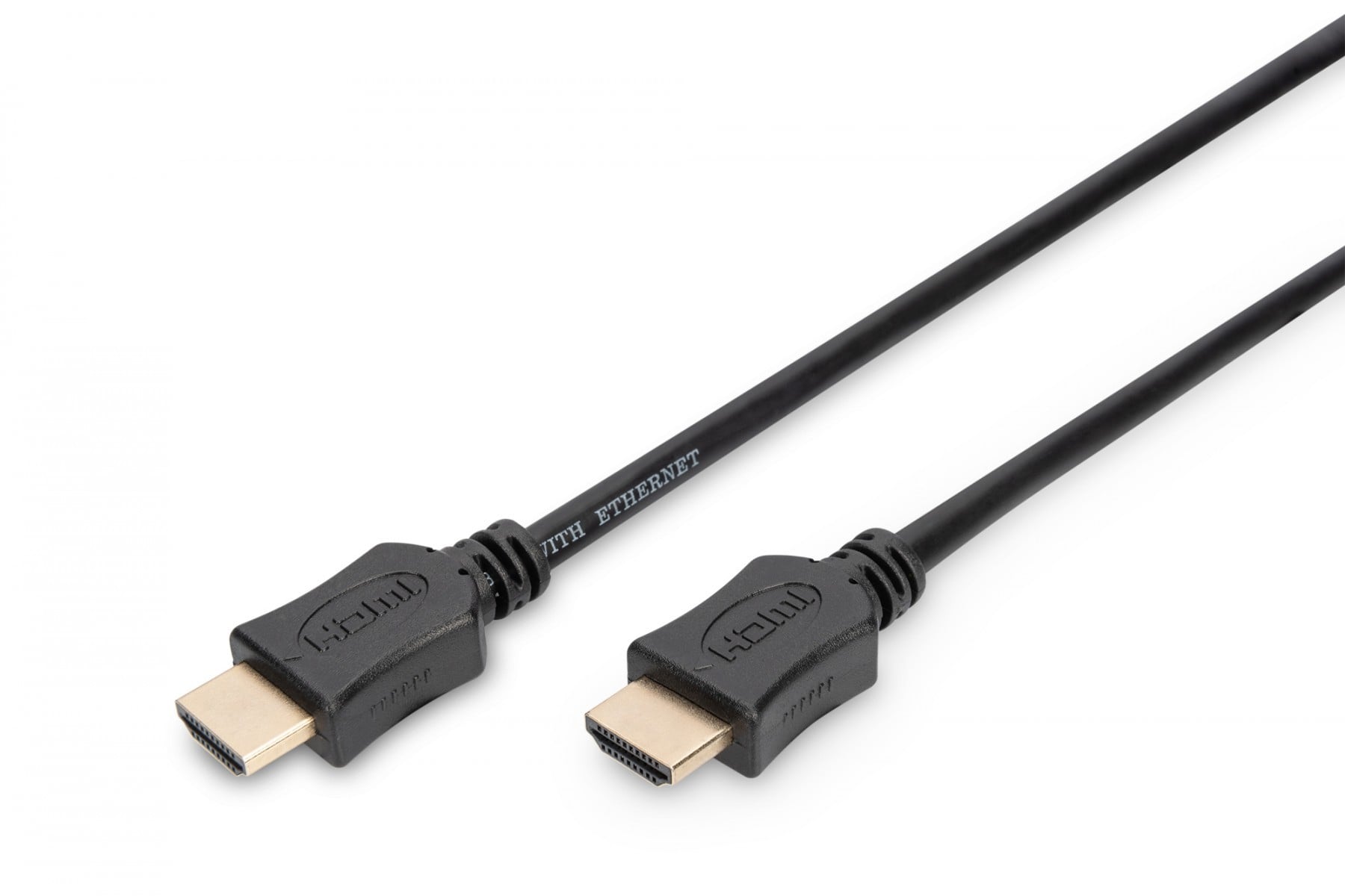 DIGITUS HDMI High Speed met Ethernet aansluitkabel, 10m, zwart