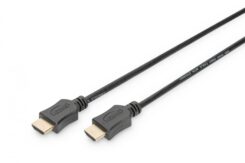 DIGITUS HDMI High Speed met Ethernet aansluitkabel, 5m, zwart