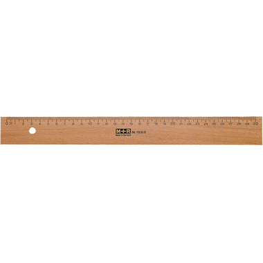 M+R Lineal hout 30cm Buche Metalleinlage 1 stuks