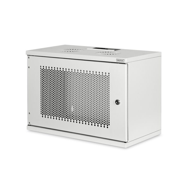 DIGITUS Wandbehuizing 7HE SOHO ongemonteerd 540x400mm (BxT) grijs