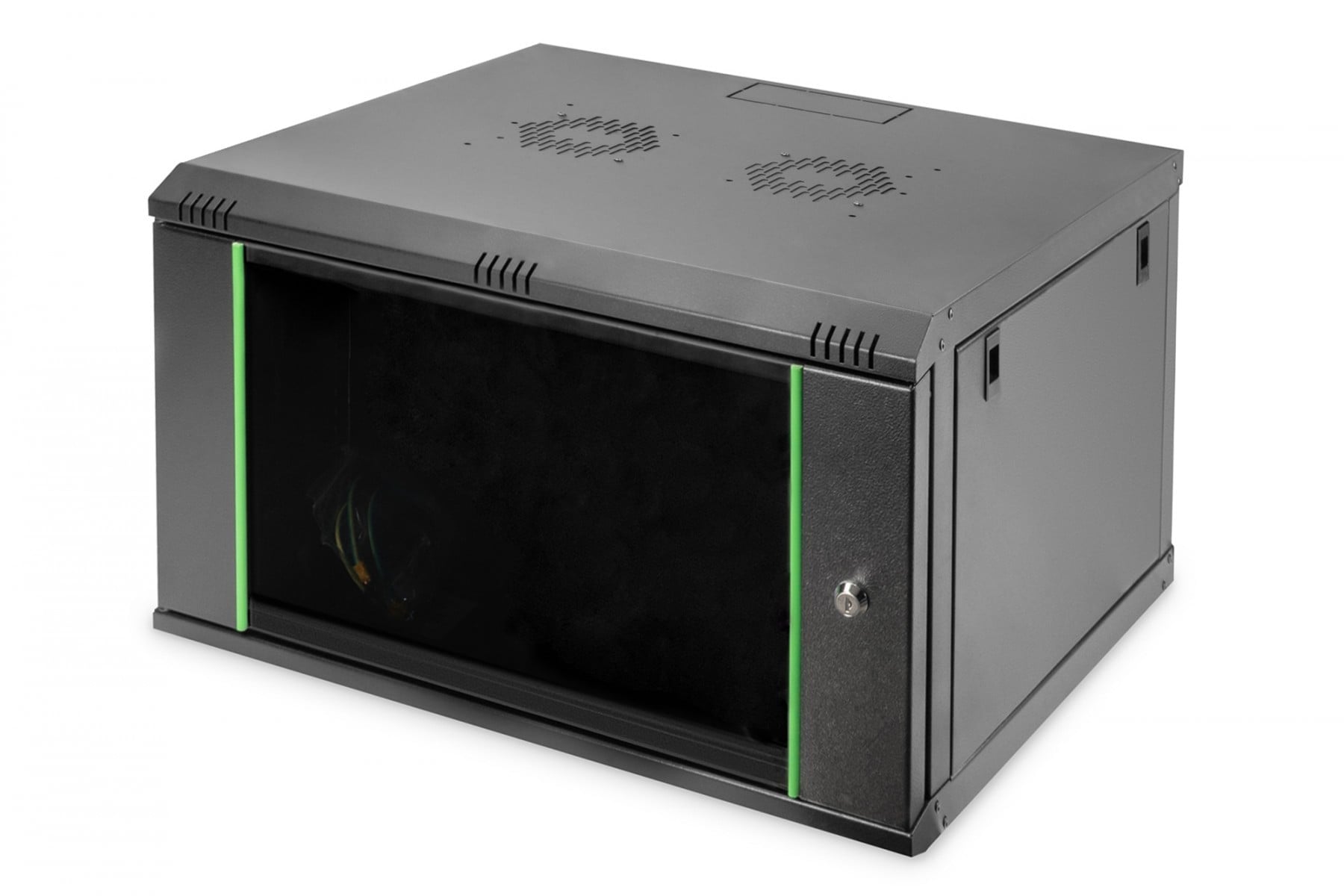 DIGITUS Wandbehuizing Dynamic 7HE 385x600x600mm zwart