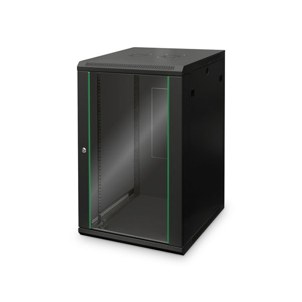 DIGITUS Wandbehuizing Dynamic 16HE 785x600x600mm zwart