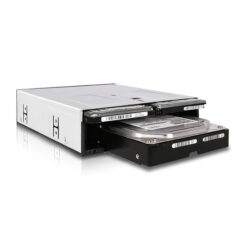 FlexiDock IcyDock 2x 2.5 + 1x 3.5 SATA/SAS to 1x 5.25 bay