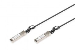 DIGITUS Kabel SFP+ 10G DAC 0.5m zwart AWG 30 MSA