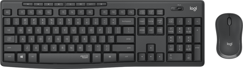 NL Logitech MK295 Wireless Silent Desktopset US Layout