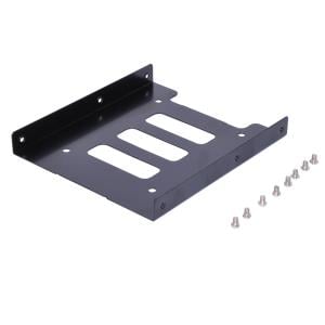 Ultron montagekader intern 1x2.5 SSD/HDD Metall zwart