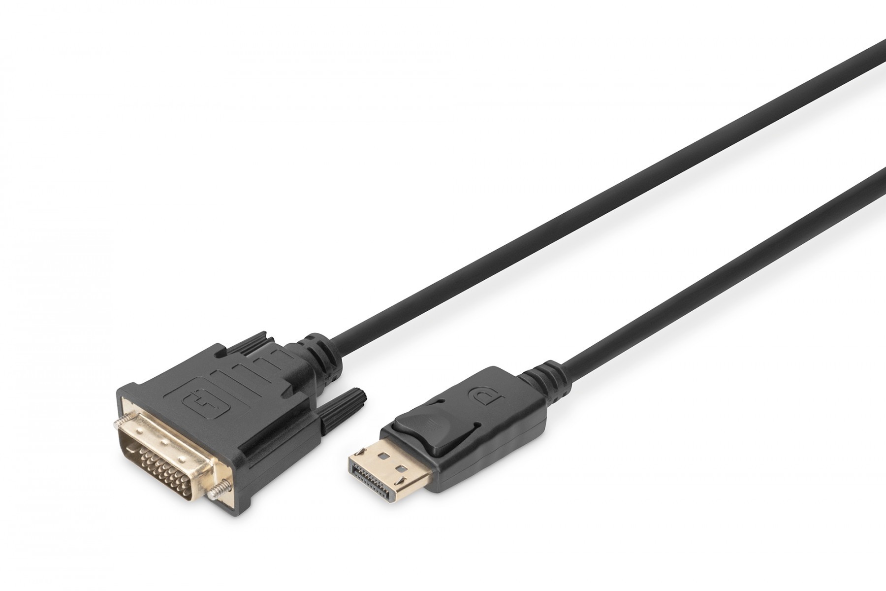 DIGITUS DisplayPort Adapterkabel, DP auf DVI-D, 3,0m, zwart