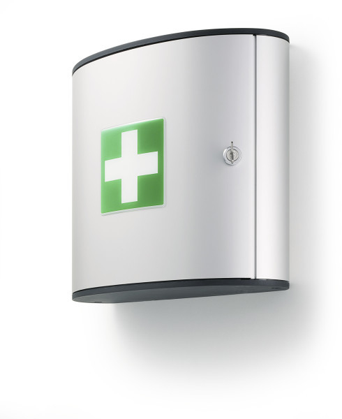 DURABLE Verbandskasten First Aid Set M DIN13164 zilver