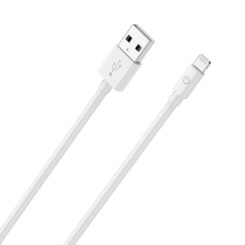RealPower Lade/gegevenskabel USB-A auf Lightning 2m weiß MFI