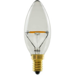 SEGULA LED kaars Balance duidelijk E14 1,5W 90Lm 2200K Dimbaar