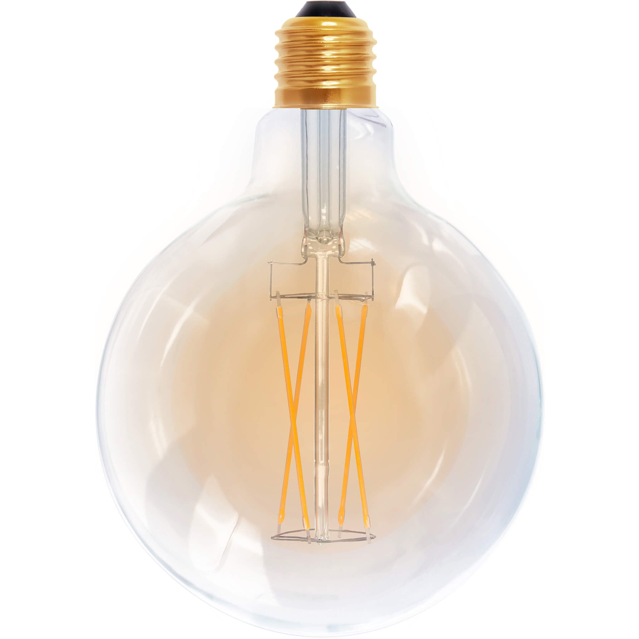 SEGULA LED Globe 125 goud E27 5W 340Lm 1900K Dimbaar
