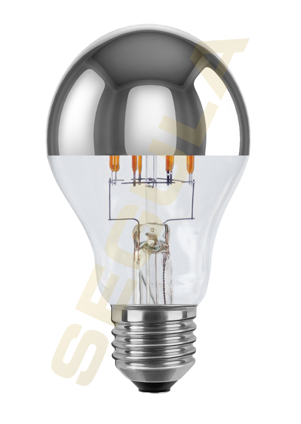 SEGULA LED gloeilamp A67 Spiegelkopf E27 6,5W 2700K Dimbaar