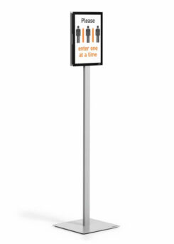 DURABLE Bodenständer INFO STAND BASIC A4