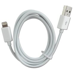 2GO USB Lade-/gegevenskabel Lightning 1m weiß