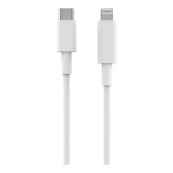 2GO USB gegevenskabel Type-C 3.1 auf Lightning 1m weiß