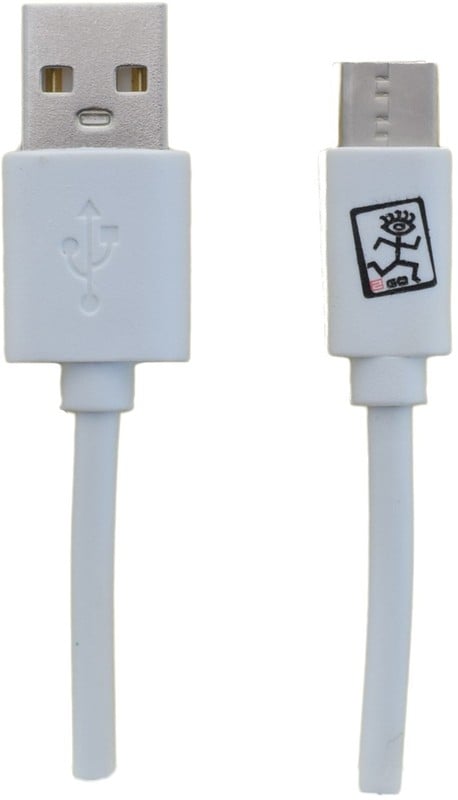 2GO USB Lade-/gegevenskabel USB Type-C 3.1 1m weiß PET-Box