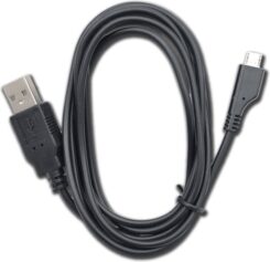 2GO USB Lade-/gegevenskabel Micro-USB 1m zwart