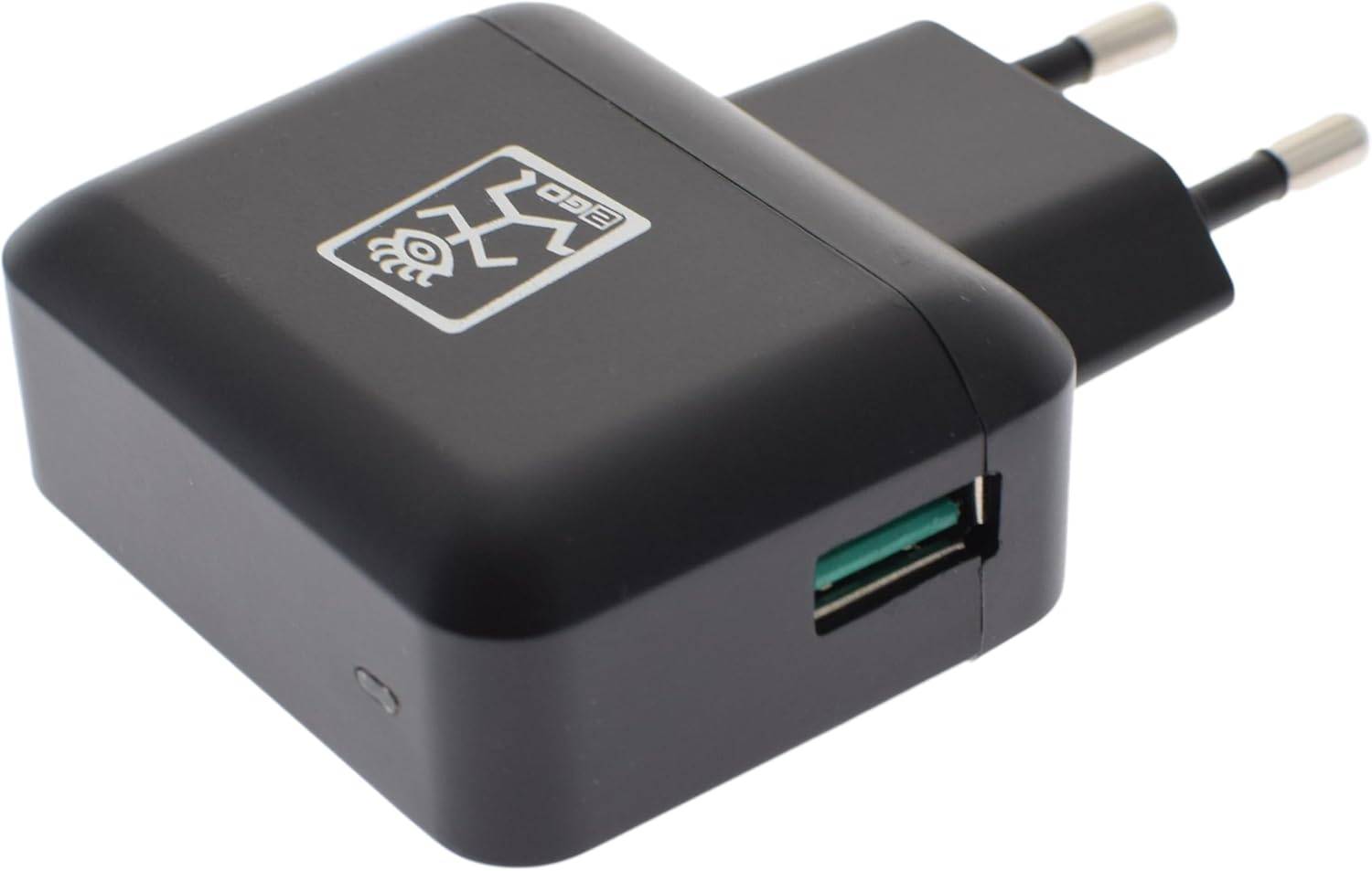 2GO Lader 18W Quick-Charge 3.0 1x USB-A zwart