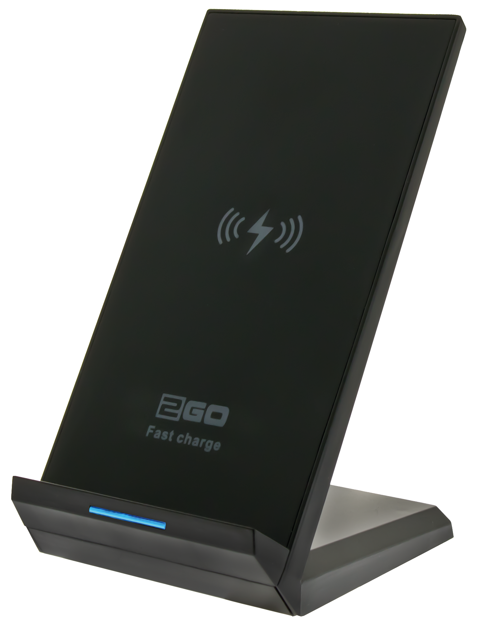 2GO Induktive Schnell-Laadstation FastCharging 15W zwart