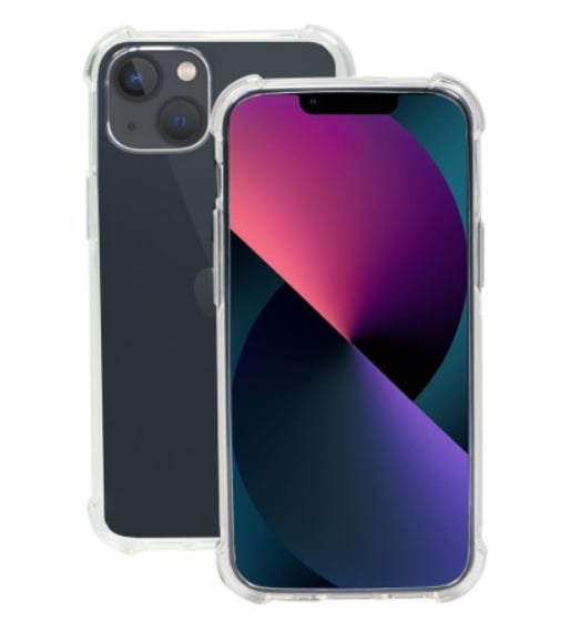 Mobilis R Series iPhone 13 mini - Transparent - Soft bag