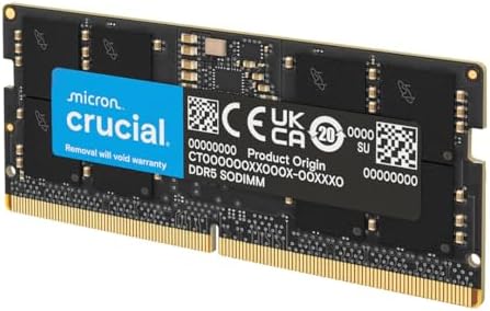 SO DDR5 16GB PC 4800 CL40 Crucial Value 1,1V retail