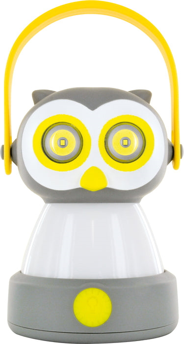 Schwaiger LED Campingleuchte 100 Lumen Eule weiß