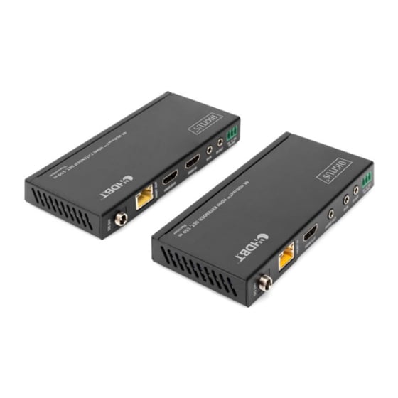 DIGITUS 4K HDBaseT HDMI Extender Set, 150m