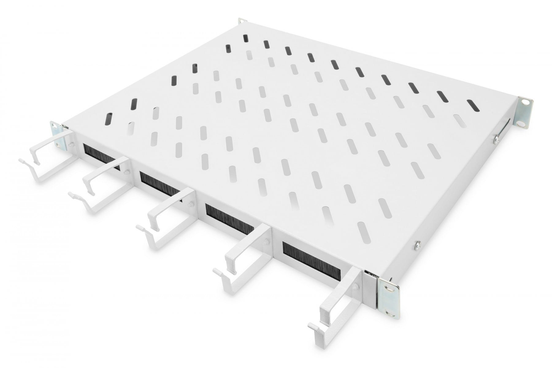 DIGITUS legplanken 1HE 44x481x352mm tot tot 120kg grijs - Afbeelding 2
